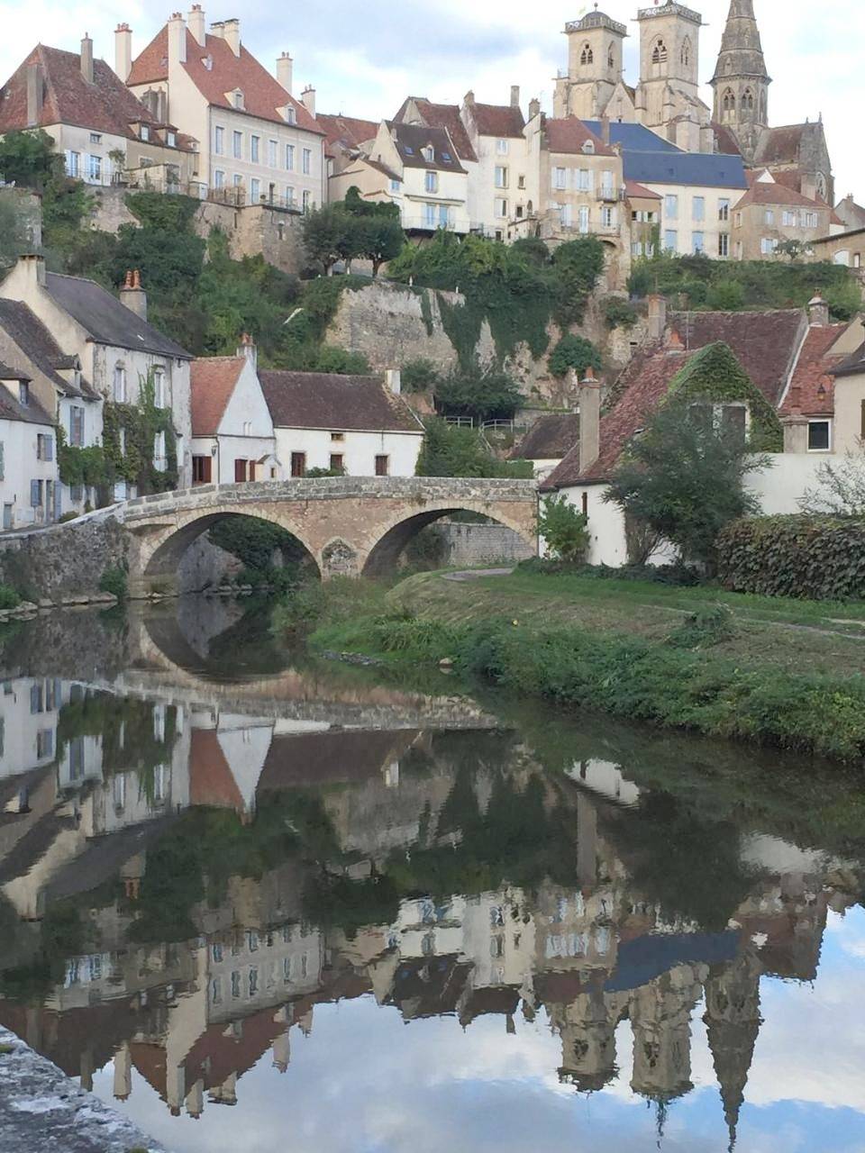 Etape du Pont Pinard in Semur-en-Auxois, Région de Montbard