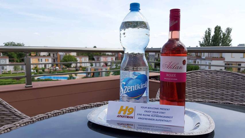 Ferienwohnung für 4 Personen, mit Balkon und Garten in Balatonalmadi - 4