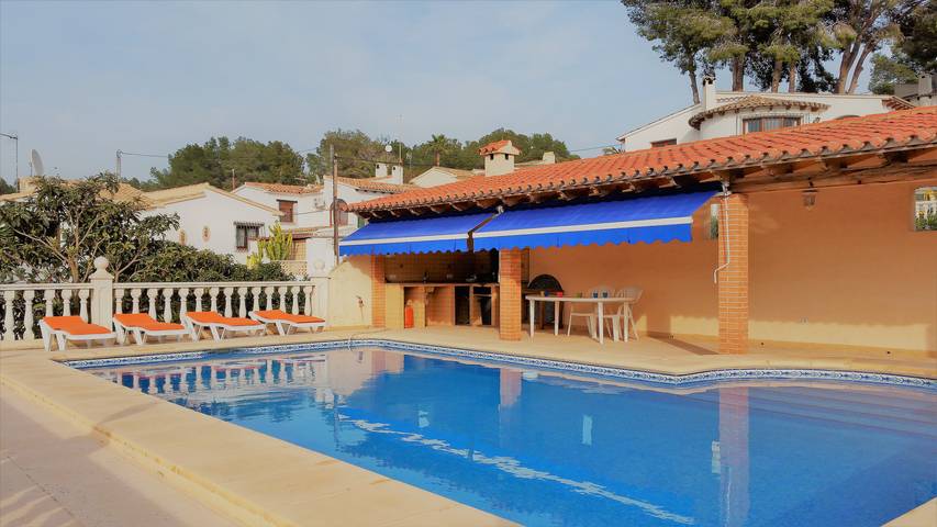 Casa rural para 8 personas, con jardín en Teulada - 4