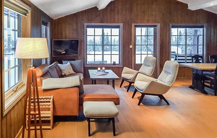 Ferienhaus für 7 Personen mit Sauna in Nord-Aurdal
