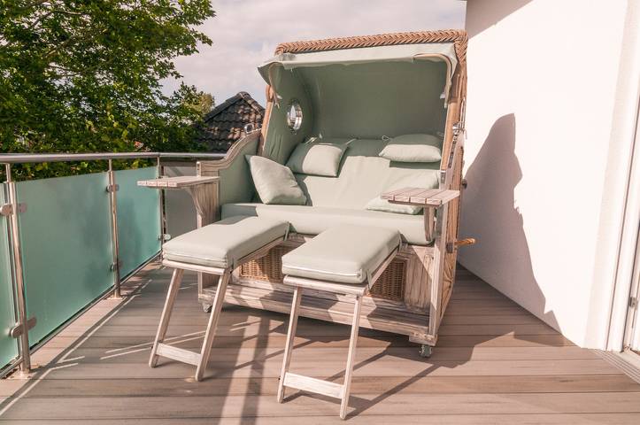 Ganze Ferienwohnung, Penthouse-Wohnung - Penthouse-3-Raum-Wohnung in Hafen Büsum, Büsum
