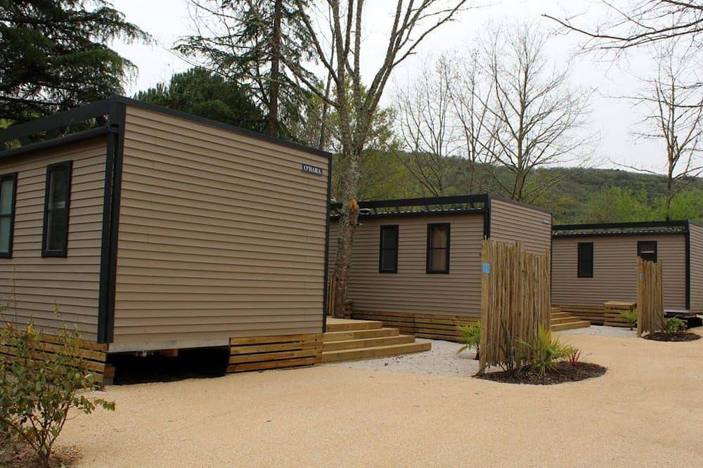 Mobilheim mit Klima - 6 Pers. in Saint-Cirq-Lapopie, Quercy