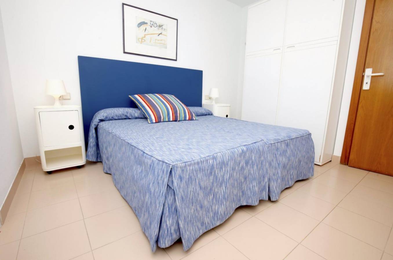 Apartamento entero, Apartamento de vacaciones para 6 personas con balcón/terraza in Es Trenc, Campos
