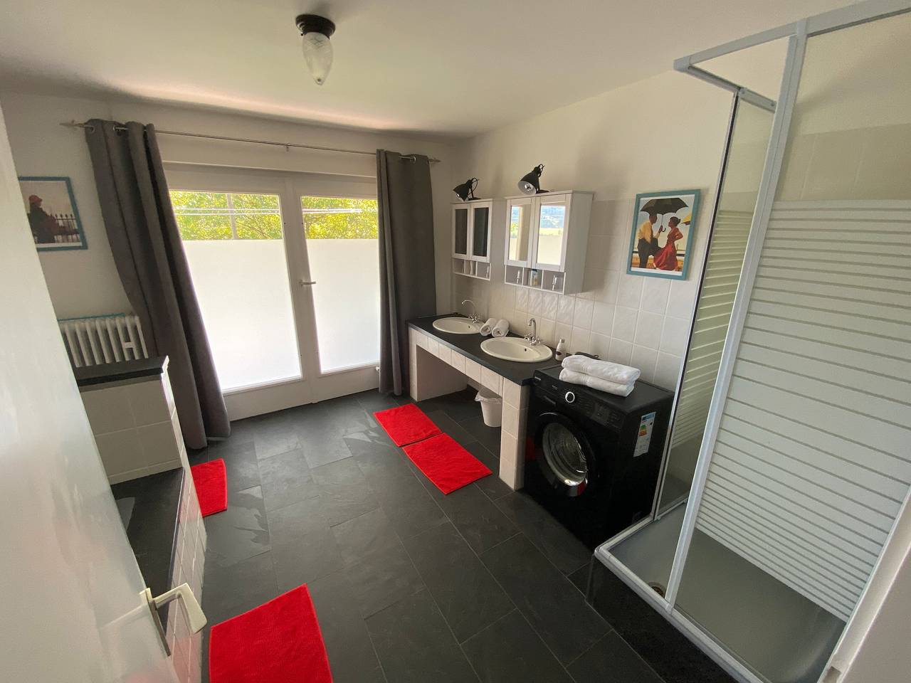 Ganze Wohnung, Apartment '60qm, 1 Schlafzimmer' mit Bergblick, gemeinsamer Terrasse und Wlan in Mühlenbach, Mittlerer Schwarzwald
