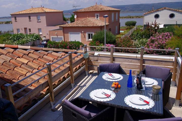 Appartement de vacances pour 4 personnes, avec terrasse à Frontignan