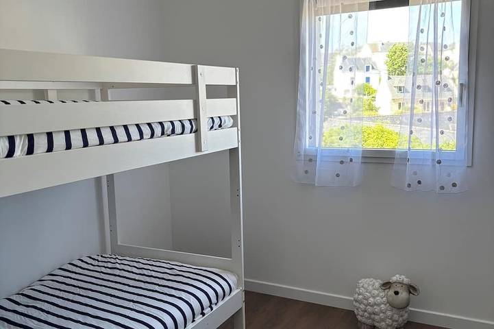 Location de vacances pour 6 personnes, avec jardin et balcon dans Plage Tres-Cadec - 3