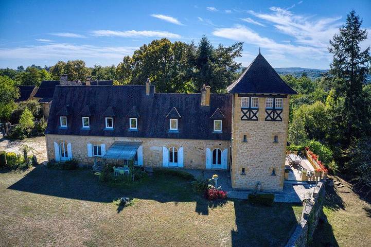 Maison de vacances pour 15 personnes, avec Terrasse et Jardin à Domme