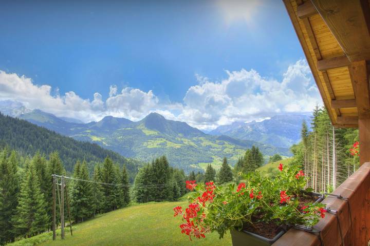 Chalet pour 8 personnes, avec jardin, animaux acceptés à Manigod - 4