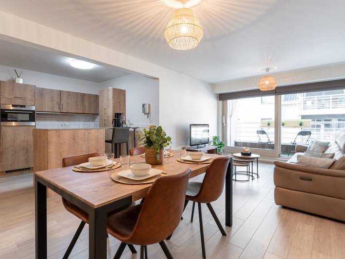 Ferienwohnung für 4 Personen, mit Terrasse in Belgien