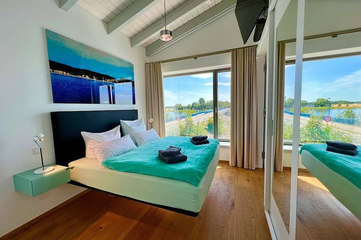 Ferienwohnung für 2 Personen, mit Balkon und Sauna in Nationalpark Vorpommersche Boddenlandschaft - 2