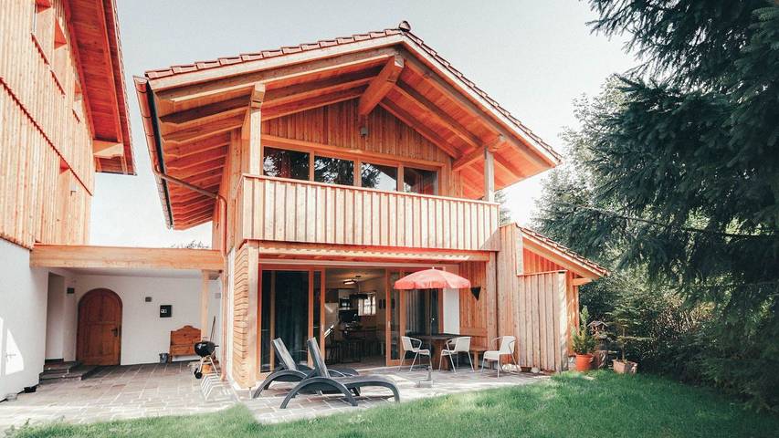 Hütte für 3 Personen, mit Garten, mit Haustier im Ostallgäu