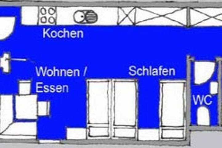 Vakantieappartement voor 3 personen - 1