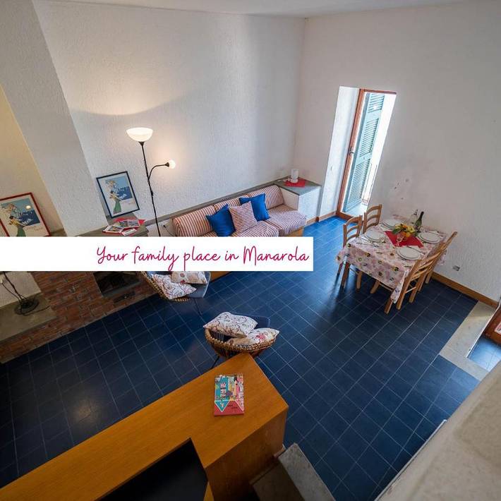 Appartamento per 5 persone, con terrazza e panorama, con animali domestici in Manarola