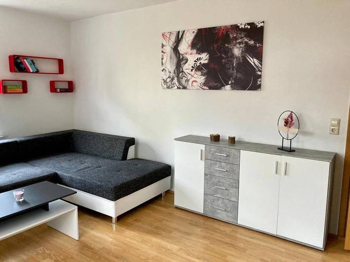 Ferienwohnung für 3 Personen, mit Terrasse, kinderfreundlich in Mülsen