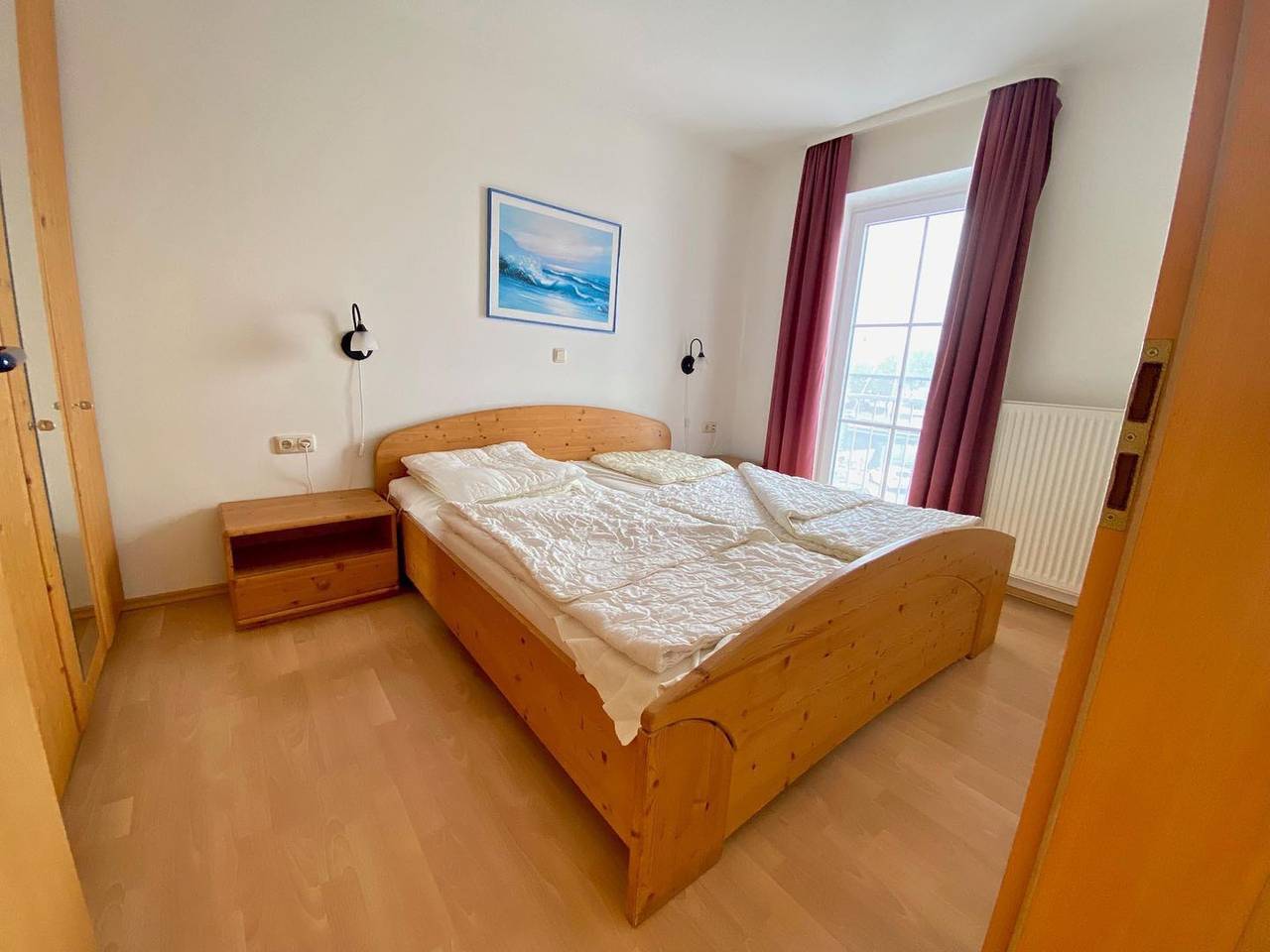 Ganze Wohnung, Komfortable Ferienwohnung mit Hafen- und Ostseeblick in Orth in Westfehmarn, Fehmarn