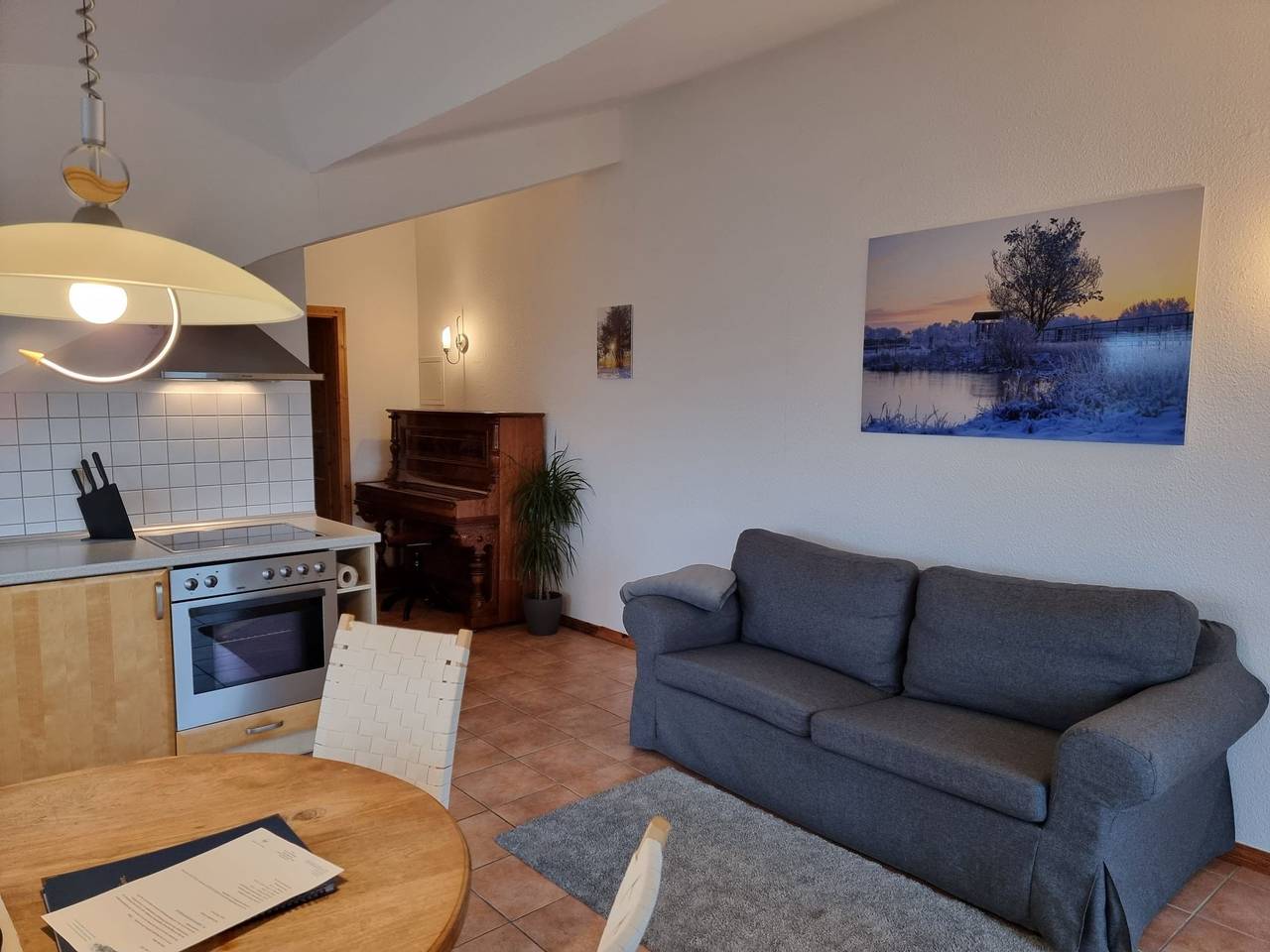 Ganze Wohnung, Gemütliche Ferienwohnung für zwei in ruhiger Lage. in Großefehn, Landkreis Aurich