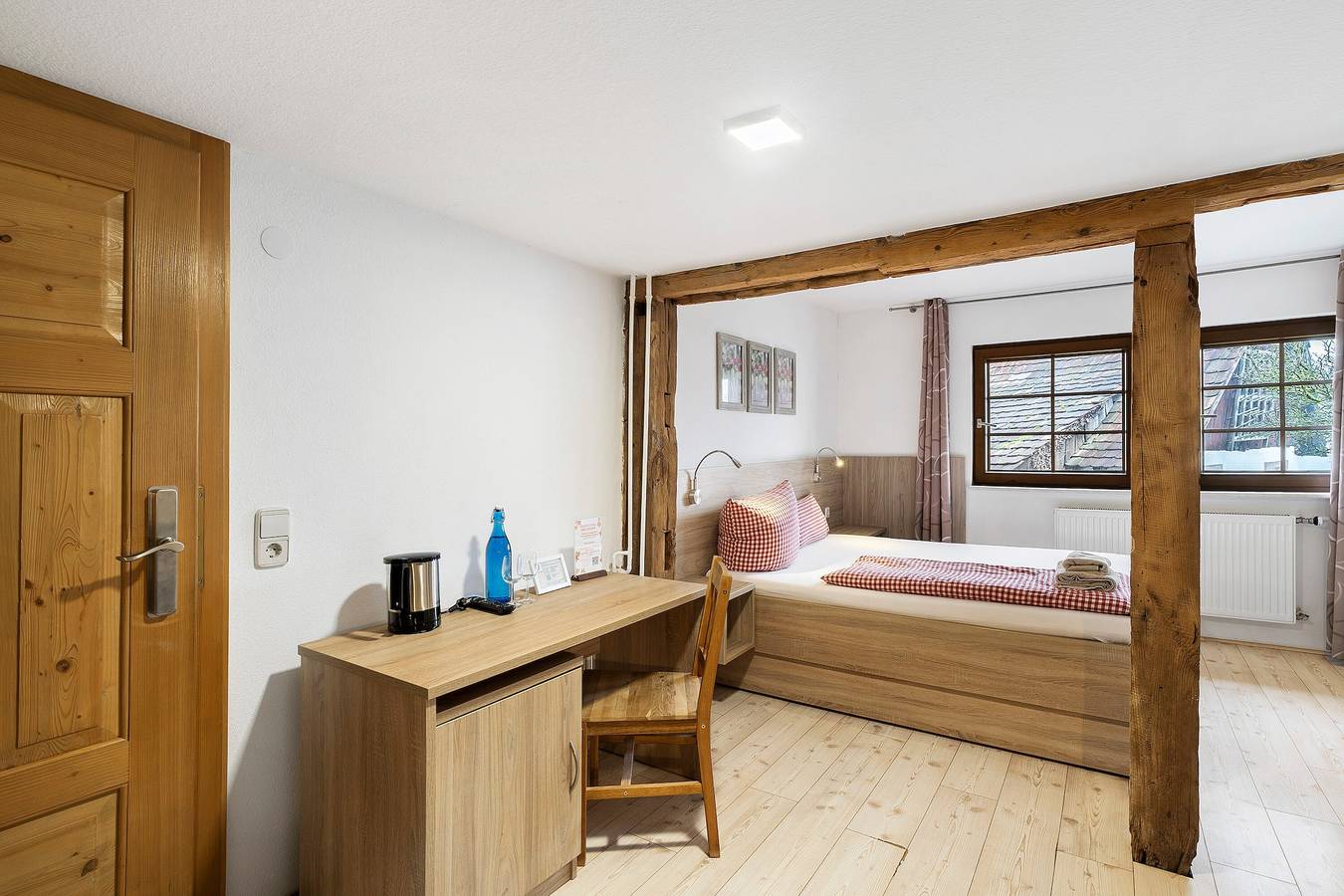 Quarto “Esche” com vista para a montanha, jardim partilhado e Wi-Fi in Sasbachwalden, Central Black Forest