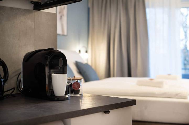 Ganze Wohnung, Nsv-Apartments mit Pool am Waldrand in Bad Essen, Wiehengebirge