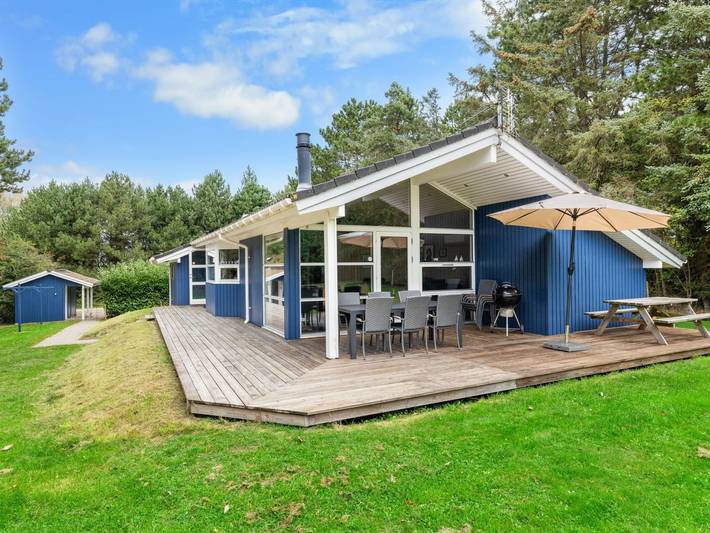 Ferienhaus für 8 Personen, mit Terrasse und Sauna