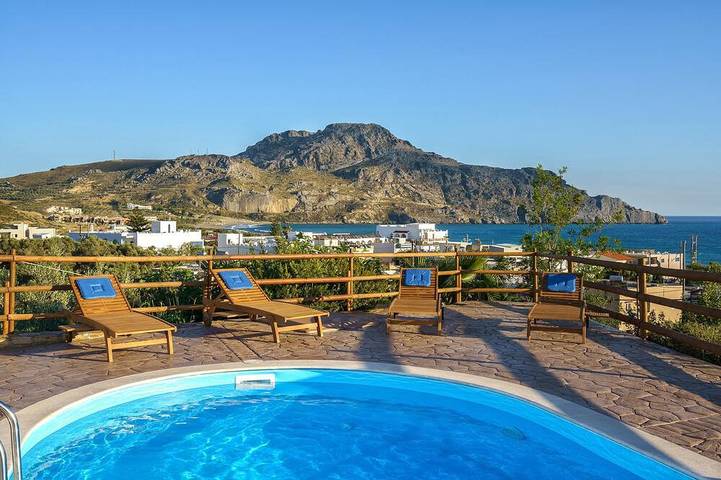 Ferienhaus für 9 Personen, mit Garten in Plakias