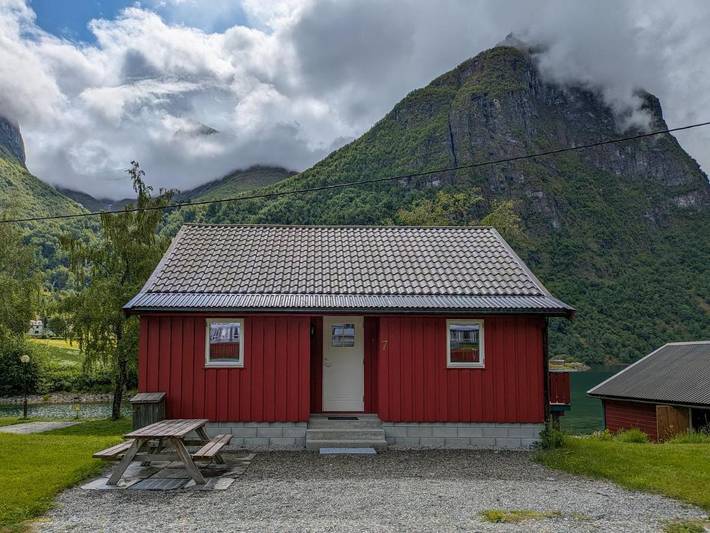 Bungalow für 5 Personen, mit Garten und Ausblick sowie Seeblick, mit Haustier in Norwegen - 3