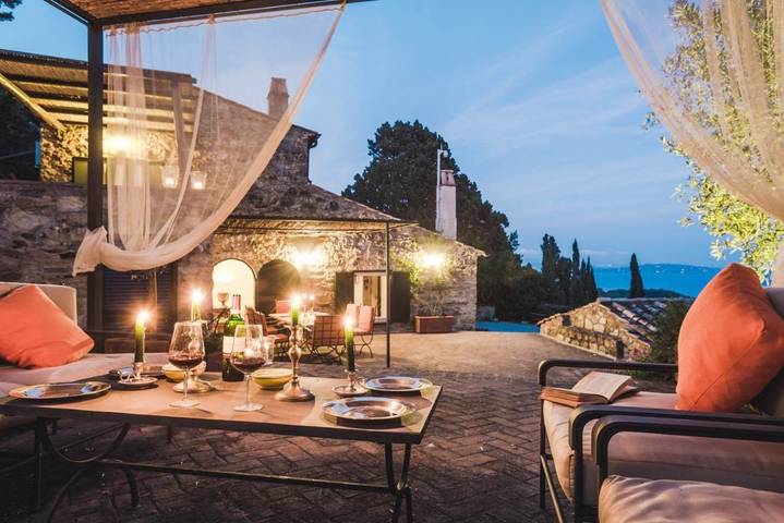Ferienhaus für 3 Personen, mit Terrasse und Garten sowie Pool und Ausblick in Monte Argentario - 2