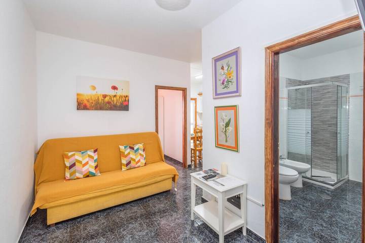 Ferienwohnung für 3 Personen, mit Balkon und Pool sowie Garten in Villa de Mazo - 2