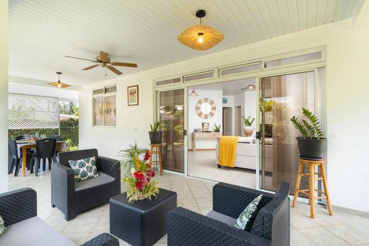 Villa pour 4 personnes, avec jardin et terrasse dans Mo'orea - 3