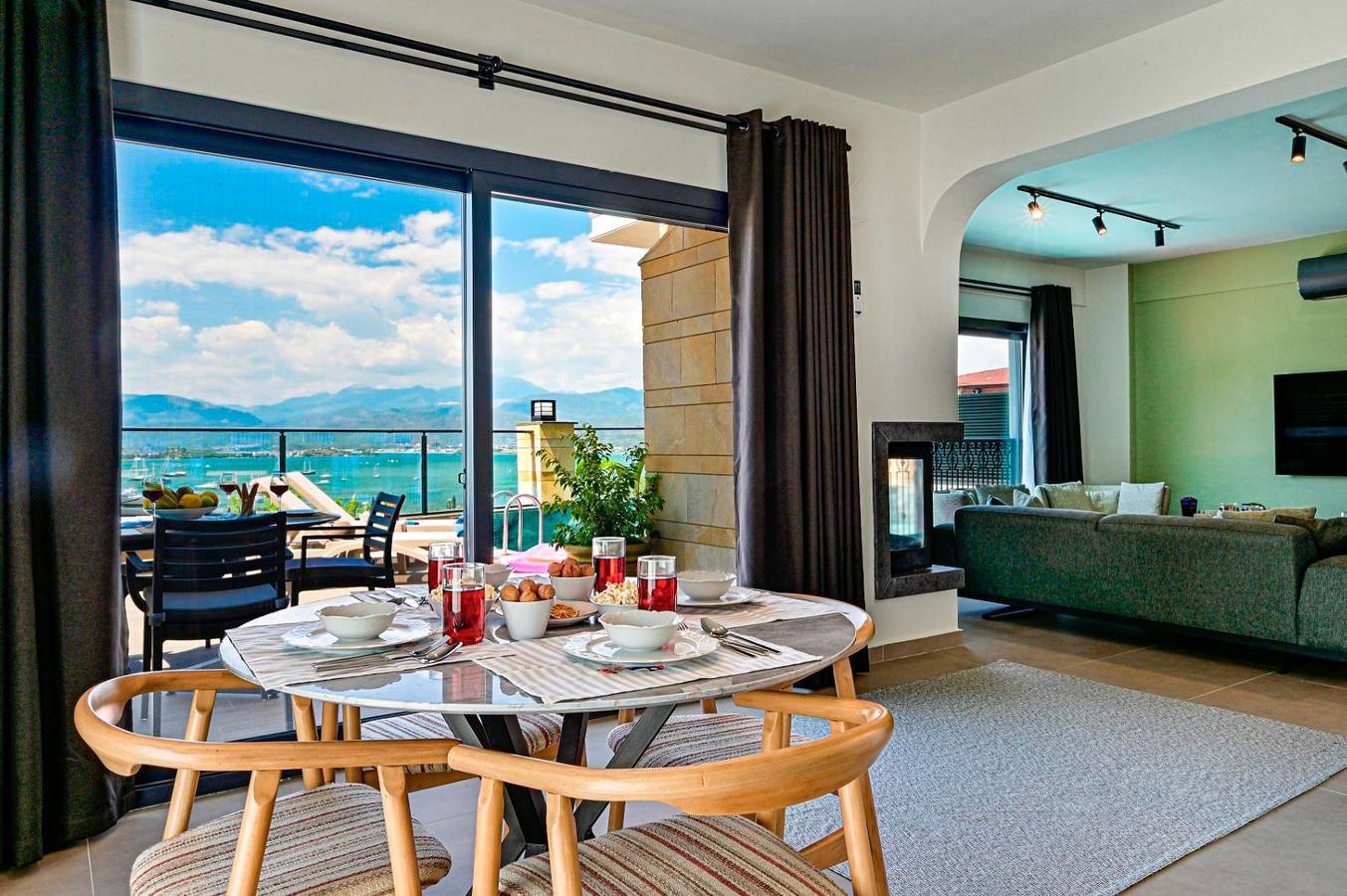 Villa Blue Teras in Fethiye, Egeo Turco