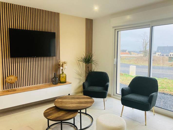Maison de vacances pour 12 personnes, avec vue et jardin, adapté aux familles