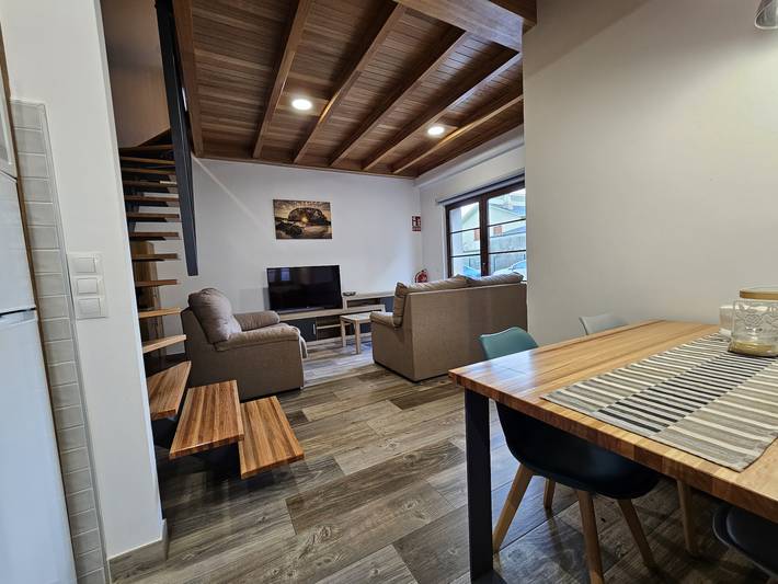 Apartamento de vacaciones para 4 personas, con jardín y terraza en Costa Occidental Asturiana - 2