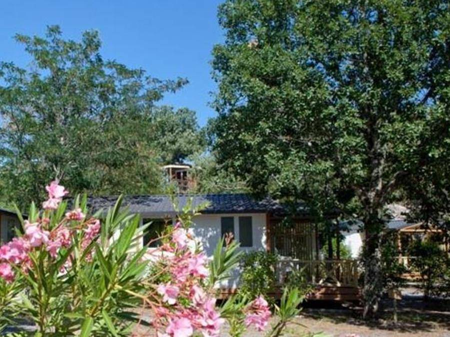 Camping Sites et Paysages - Le Petit Bois - Chalet 5 personen - Komfort Kirsche in Ruoms, Ardèche