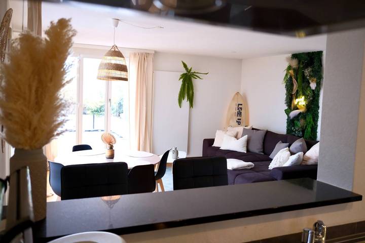 Ganze Wohnung, Aufstellung - 2,5 Zi Whg mit Seeanstoss - Beckenried in Beckenried, Vierwaldstättersee