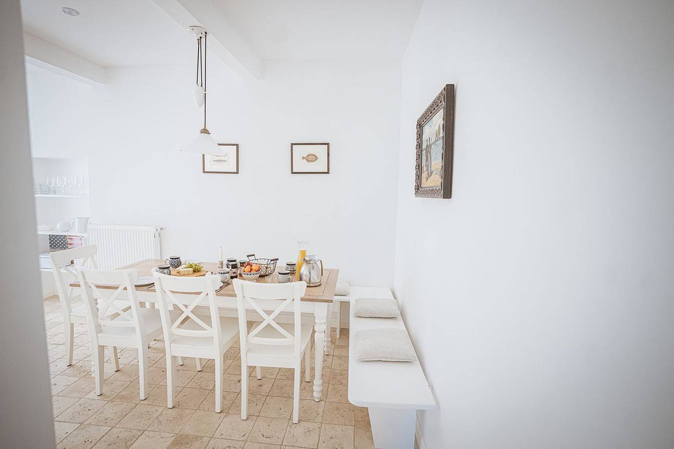 Ganze Wohnung, Große Ferienwohnung im Friesenhof Benen Diken: ländliche Ruhe für 5 Gäste in Tetenbüll, Eiderstedt