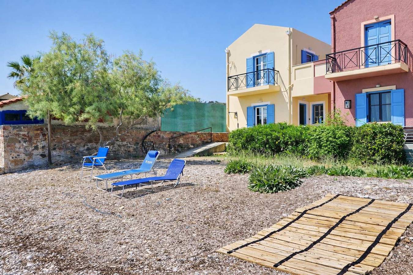 Vakantiehuis voor 4 personen met balkon/terras in Lesbos