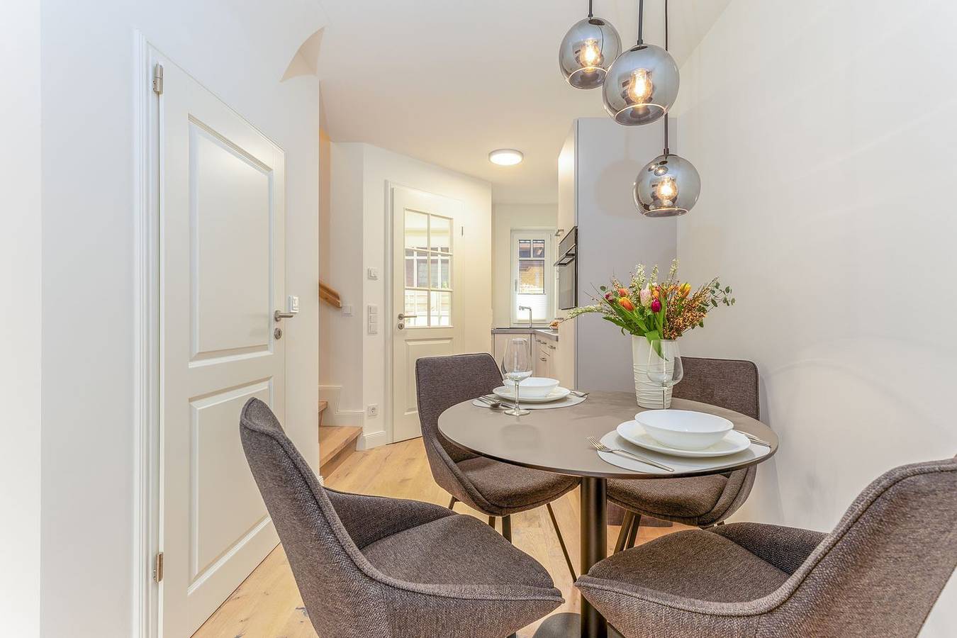 Ganze Wohnung, Dieses wunderschöne und neue Reihenhausteil liegt zentral in Westerland in Westerland, Sylt (Gemeinde)