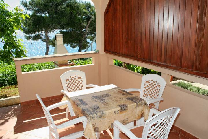 Ganze Wohnung, 1-Zimmer-Ferienwohnung am Strand Stara Novalja, Pag A-3086-b in Stara Novalja, Pag