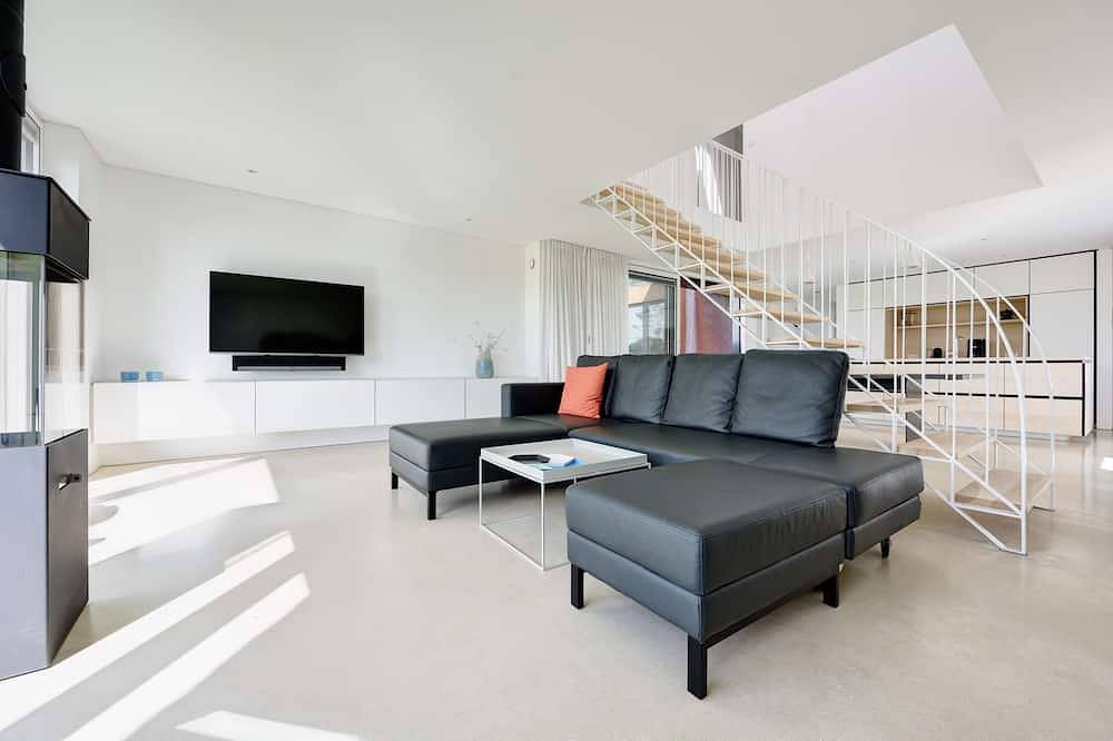 Architektenhaus 5**** mit Klimasauna, Kaminofen + Ausblick in Prerow, Fischland - Darß - Zingst