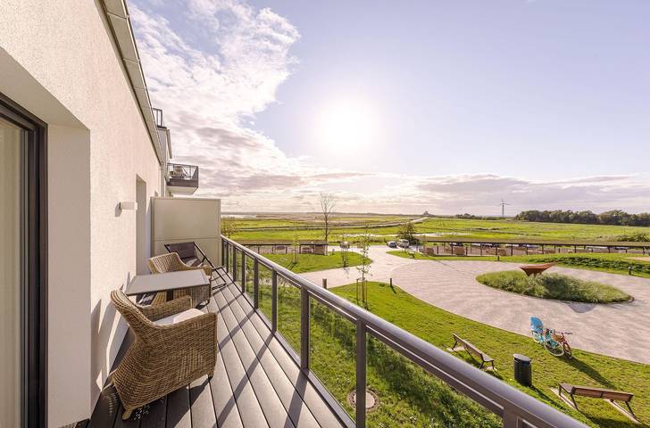 Vakantiewoning voor 4 personen, with Balkon and Sauna as well as Uitzicht op het meer in Wustrow
