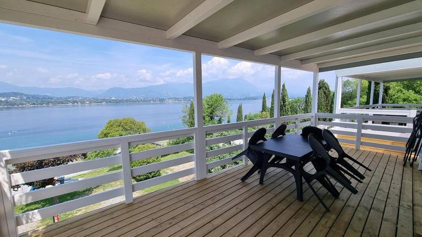 Bungalow für 4 Personen, mit Garten und Pool sowie Kinderpool in Manerba del Garda - 3
