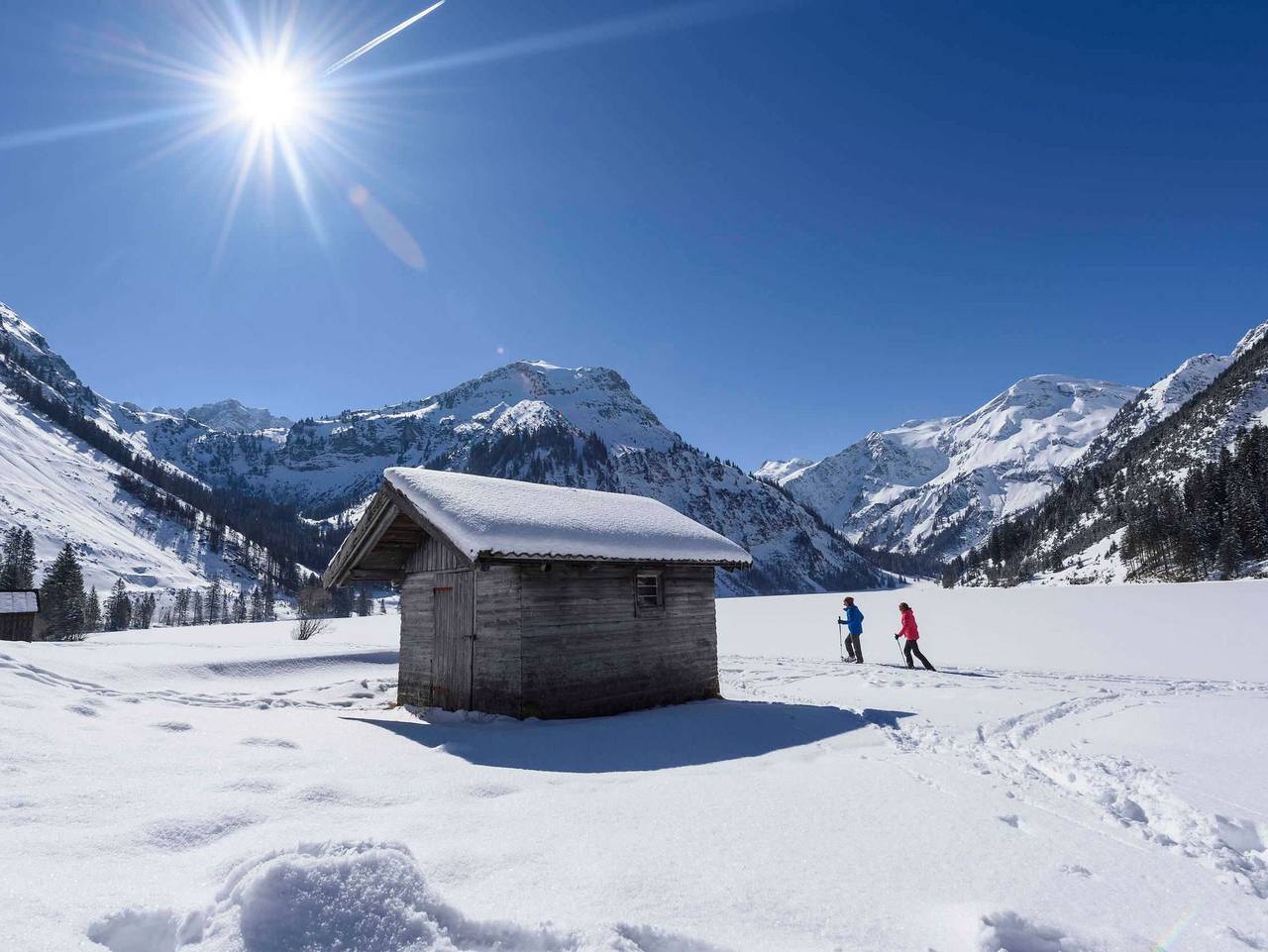 Ganze Ferienwohnung, Appartements Vilsalp - Tan 1 ost (1-2 Personen) in Tannheim (Tirol), Allgäuer Alpen (Österreich)