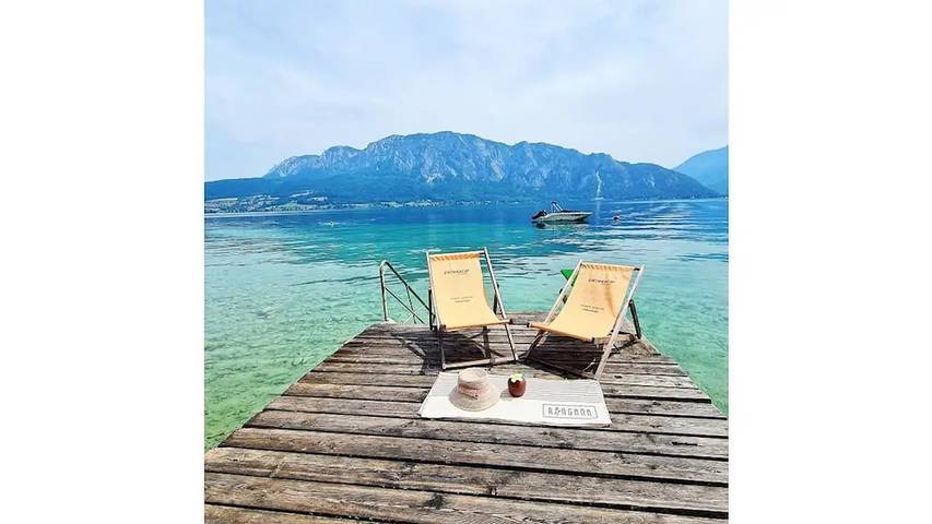 Ferienhaus für 4 Personen, mit Balkon am Attersee - 3