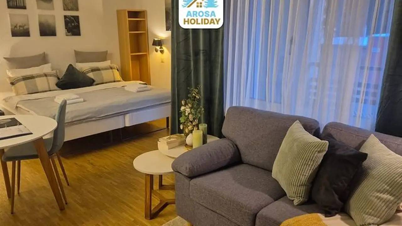 Ganze Ferienwohnung, Ferienwohnung für 2 Personen (26 m²) in Arosa in Arosa, Plessur Alpen