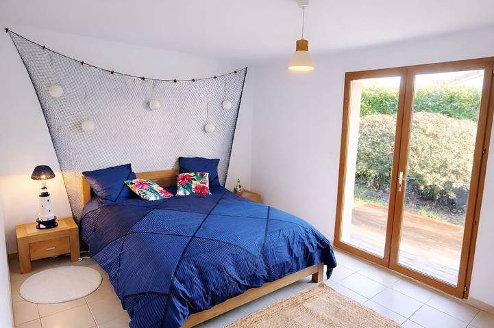 Écrin paisible 51m2 avec 2 terrasses & vélos sur le Bassin in Arès, Région d'Arcachon