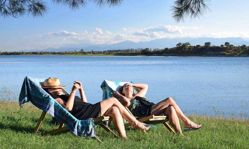 Gîte pour 4 personnes, avec vue sur le lac ainsi que terrasse et jardin dans Haute-Corse - 2