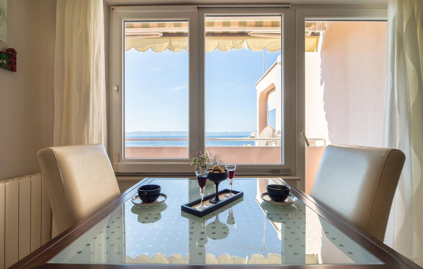 Geheel vakantieappartement, Vakantieappartement voor 7 personen met terras in Igrane, Makarska Riviera