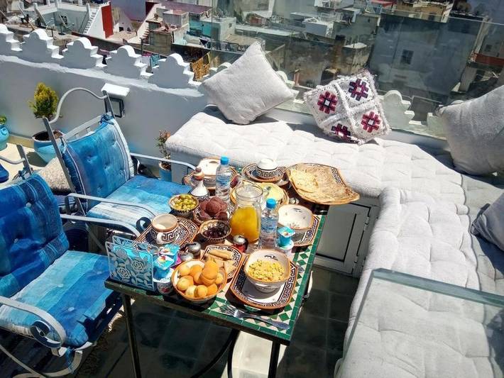Chambre d’hôte pour 9 personnes, avec terrasse - 1