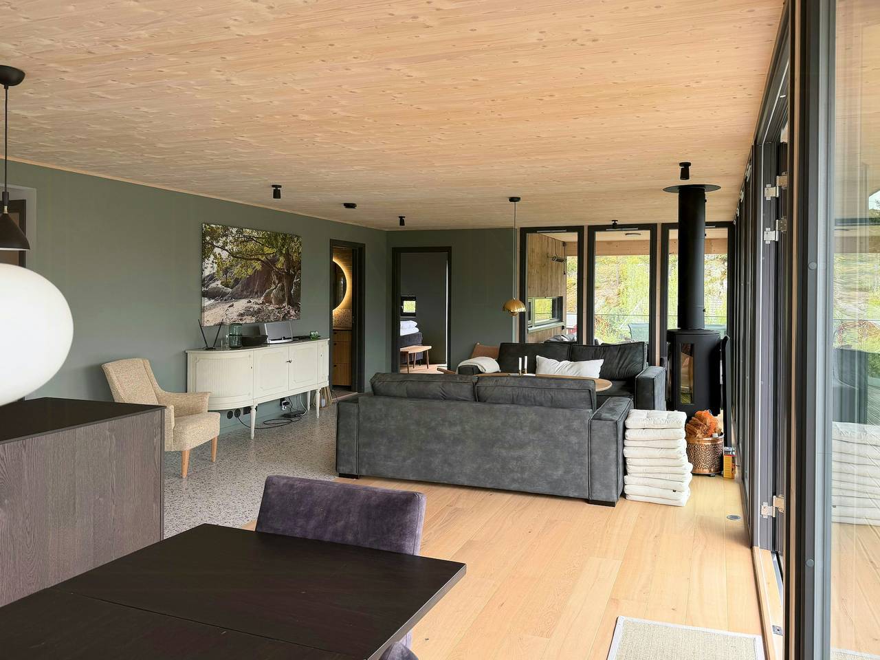 Moderne Hütte in Strandnähe auf Nordre Karlsøy in Sarpsborg