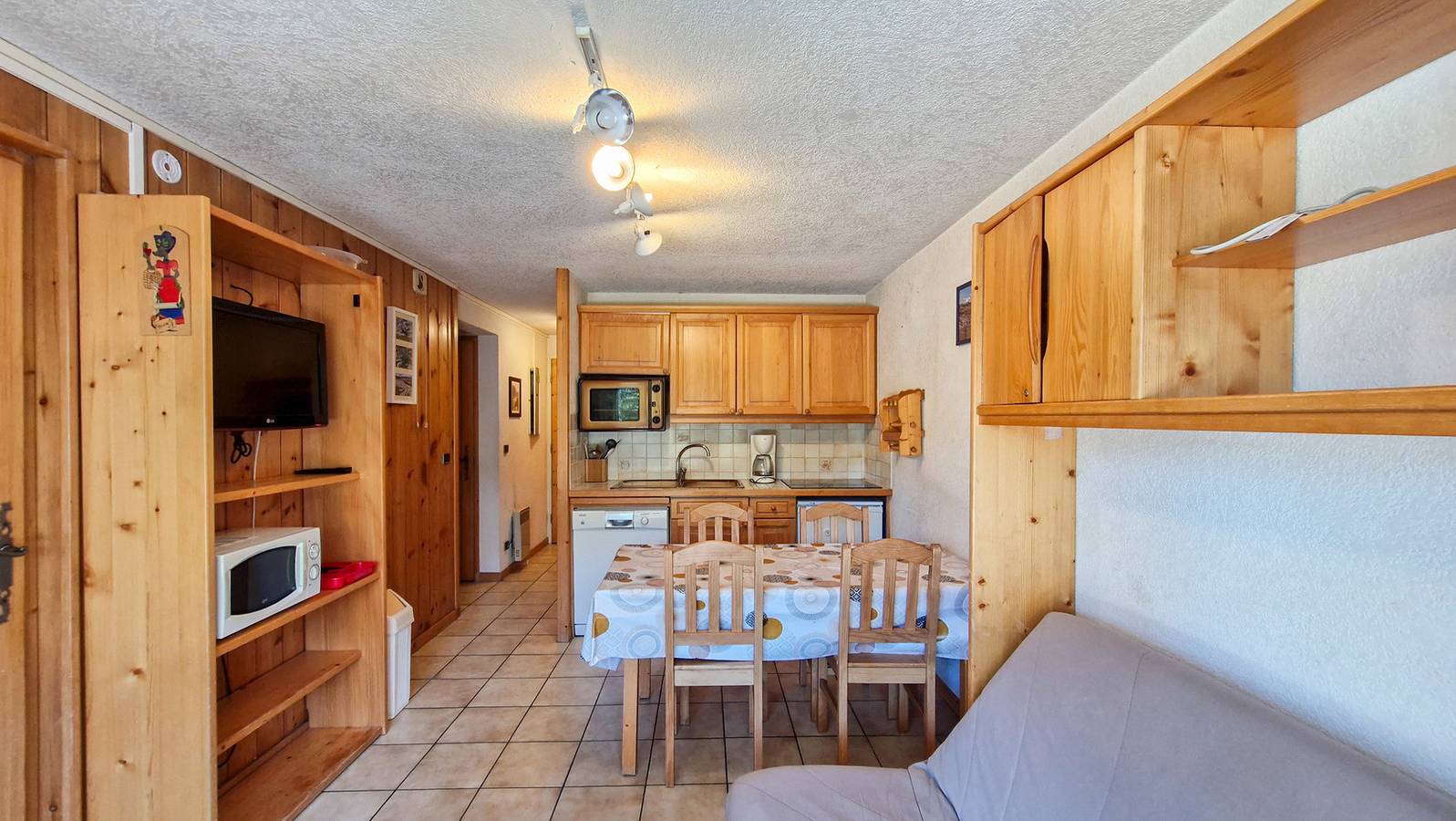 Apartamento vacacional entero, Comfortable apartment · Center of the resort · Patio (Fl-Arc07) in Flaine, Arâches-la-Frasse