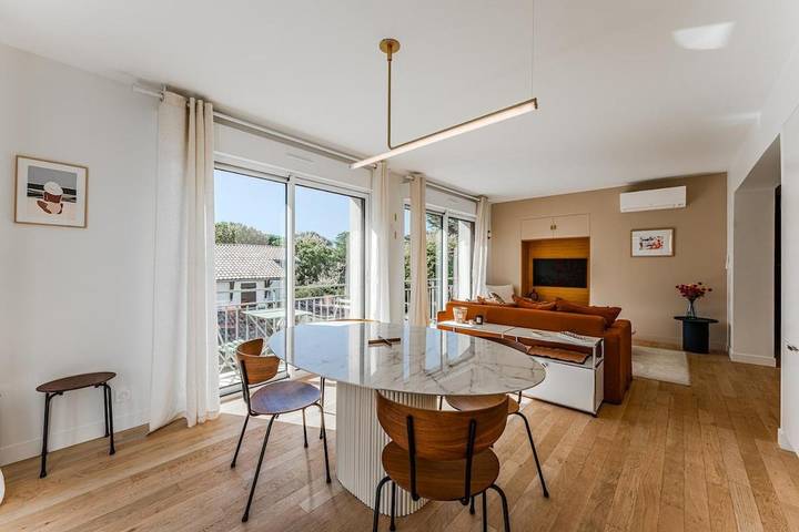 Location de vacances pour 4 personnes, avec Balcon ainsi que Vue sur le lac et Vue dans Plage du Moulleau